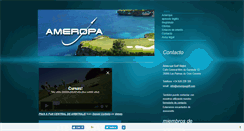 Desktop Screenshot of ameropagolf.es