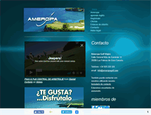 Tablet Screenshot of ameropagolf.es
